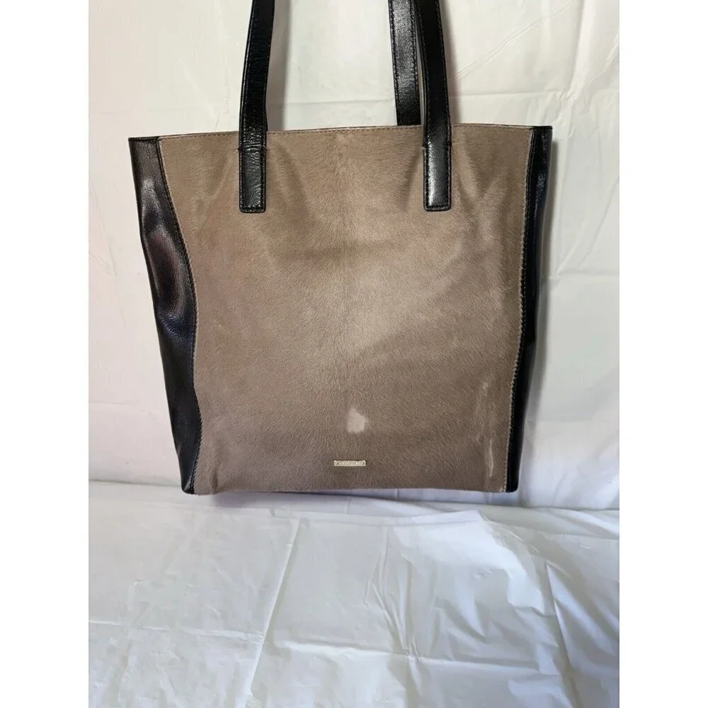 Kate Spade Madison Avenue Collection hair on Leather Tote boho western